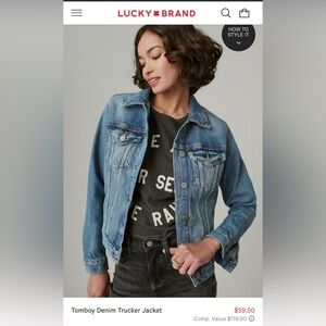 Lucky brand jean jacket